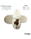 E&S SNUGGS 388-22 LABRADOR CHOCOLATE SLIPPERS