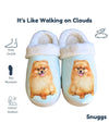 E&S SNUGGS 388-27 POMERANIAN SLIPPERS