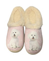 E&S SNUGGS 388-4 BICHON SLIPPERS