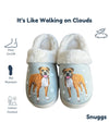 E&S SNUGGS 388-6 BOXER SLIPPERS