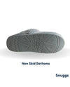 E&S SNUGGS 388-87b SHIH TZU BLACK SLIPPERS