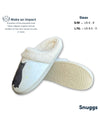 E&S SNUGGS 389-5 BLACK CAT SLIPPERS