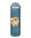 420-27 POMERANIAN WATER BOTTLE 24 OZ