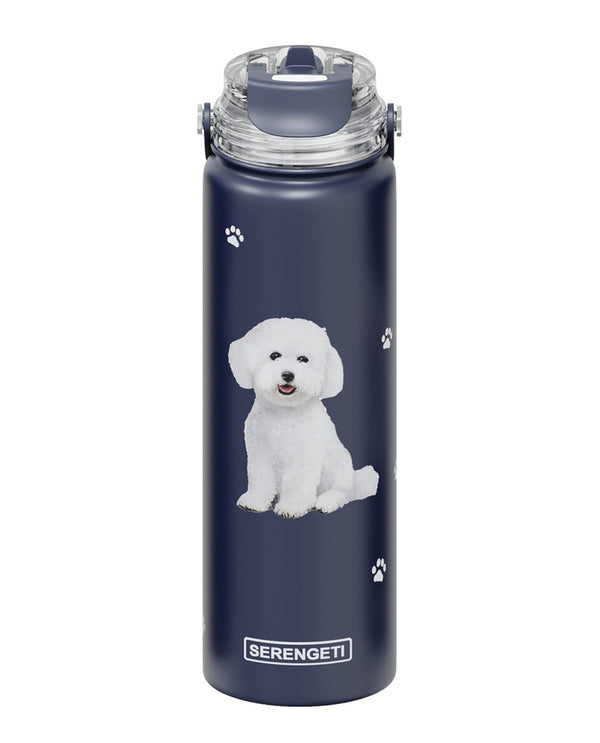 420-4 BICHON FRISE WATER BOTTLE 24 OZ