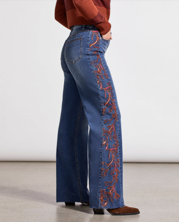 TRIBAL 5481O SIDE EMBROIDERED JEAN