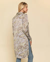 55972 LEOPARD PRINT LONG SHIRT LEOPARD