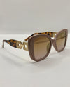 5717 FULL FRAME SUNGLASSES TAN