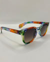 5836 VINTAGE ROUND SUNGLASSES MULTI