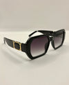 5841 FULL FRAME OMBRE SUNGLASS BLACK