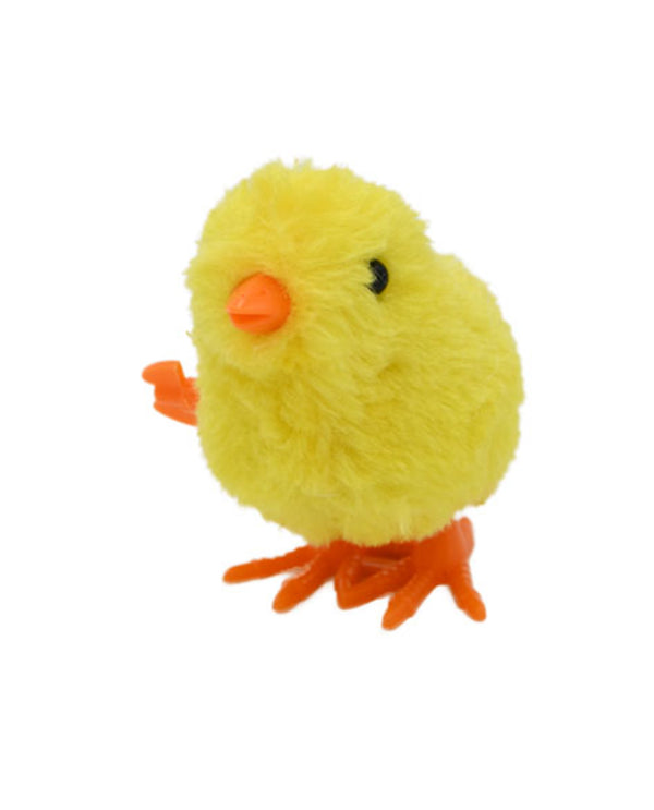 WIND UP HOPPING ANIMAL YELLOW CHICK