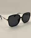 5923 OVERSIZE SUNGLASSES BLACK