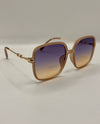 5923 OVERSIZE SUNGLASSES TAN
