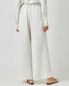 MYSTREE 60154 PAPERBAG WAIST WIDE LEG PANT IVORY