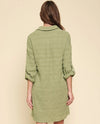 MYSTREE 60176 PUCKER DUSTER SHIRT LIGHT OLIVE