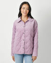 MYSTREE 60332 QUILTED HEART PADDED JACKET LAVENDER