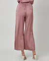 MYSTREE 60730 CRINKLE SATIN PANT MAUVE