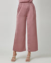 MYSTREE 60730 CRINKLE SATIN PANT MAUVE