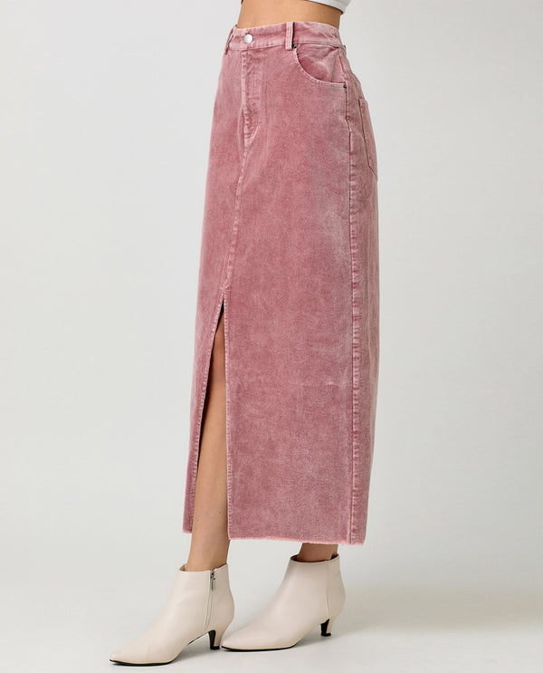 MYSTREE 60742 CORDUROY SKIRT VINTAGE ROSE