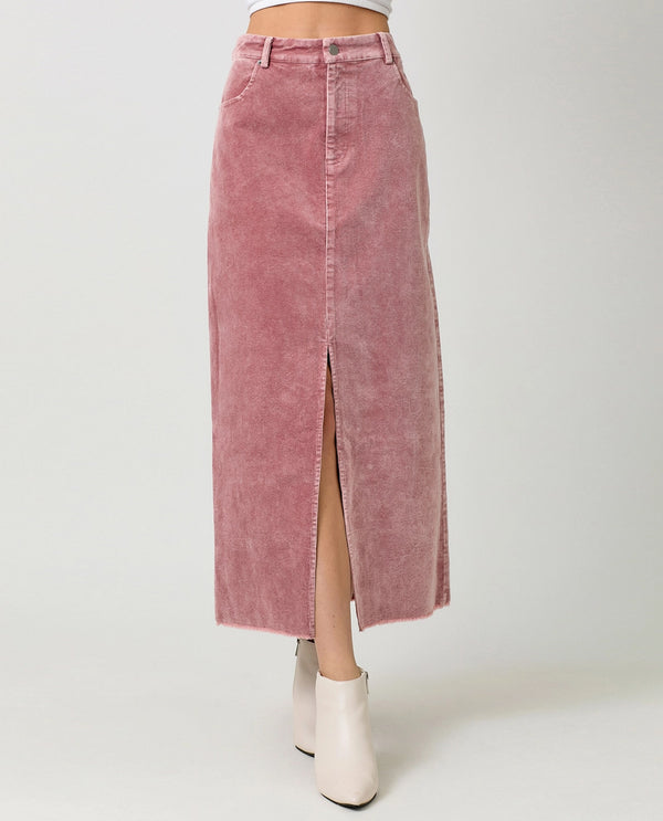 MYSTREE 60742 CORDUROY SKIRT VINTAGE ROSE