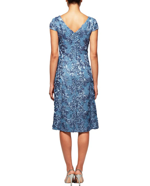 Alex Evenings 1121570 T Length Cap Sleeve