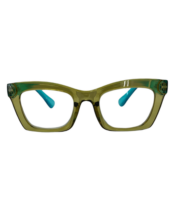 R915 SQUARE READERS GREEN