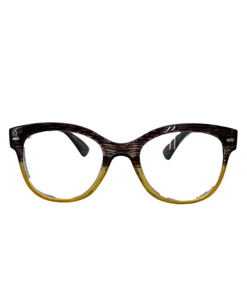 R893 VINTAGE LOOK READERS GOLD