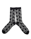 MICHIGAN MAP BLACK SOCKS SMI921-G