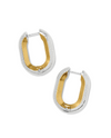 BRIGHTON JA9988 FERRARA MEDICI HINGE HOOP EARRING