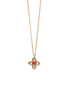 BRIGHTON JM7562 FERRARA GEMS FLOWER PET NECKLACE RED