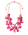 TAGUA SC987 MARCELA NECKLACE FUCHSIA