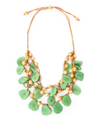 TAGUA SC987 MARCELA NECKLACE IVORY MINT