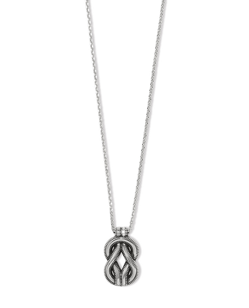 BRIGHTON JM7535 INTERLOK HARMONY 2-TONE NECKLACE