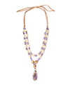 TAGUA SC1724 KENZIE NECKLACE LAVENDER IVORY