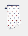 663-OP AMERICANA POTHOLDER BLUE W/ STARS