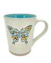 BLUE SKY 71224 INSECTS 18 OZ MUG BUTTERFLY