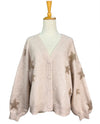 Tinsel Starry Cardigan 75939 BEIGE