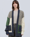 80295 COLOR BLOCK SWEATER grey