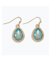 PERIWINKLE AQUA TEARDROPS 8120908