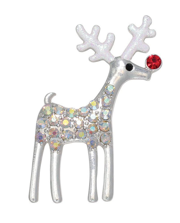 PERIWINKLE CRYSTAL RUDOLPH BROOCH 8240162