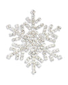 PERIWINKLE CRYSTAL SNOWFLAKE BROOCH 8244415