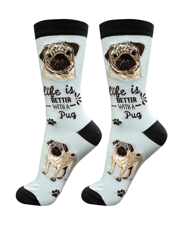 840-31 PUG LIFE IS BETTER SOCK