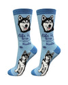 840-40 HUSKY LIFE IS BETTER SOCK