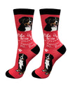 840-52 BERNESE MT. DOG LIFE IS BETTER SOCK