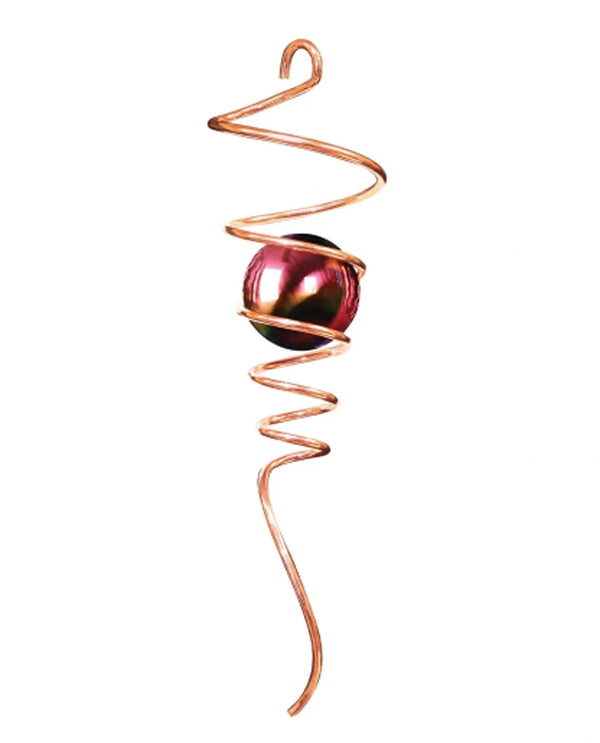 SPINFINITY 847 GAZING CRYSTAL SPIRAL TAIL 10" COPPER