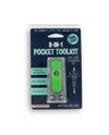 8 IN 1 POCKET MULTI TOOL SET green