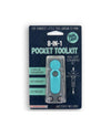 8 IN 1 POCKET MULTI TOOL SET teal