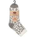 ALOE INFUSED SOCK CC-107 BY CLEAR CREEK GREY LEOPARD