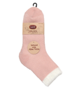 ALOE INFUSED SOCK CC-107 BY CLEAR CREEK PINK PIQUE