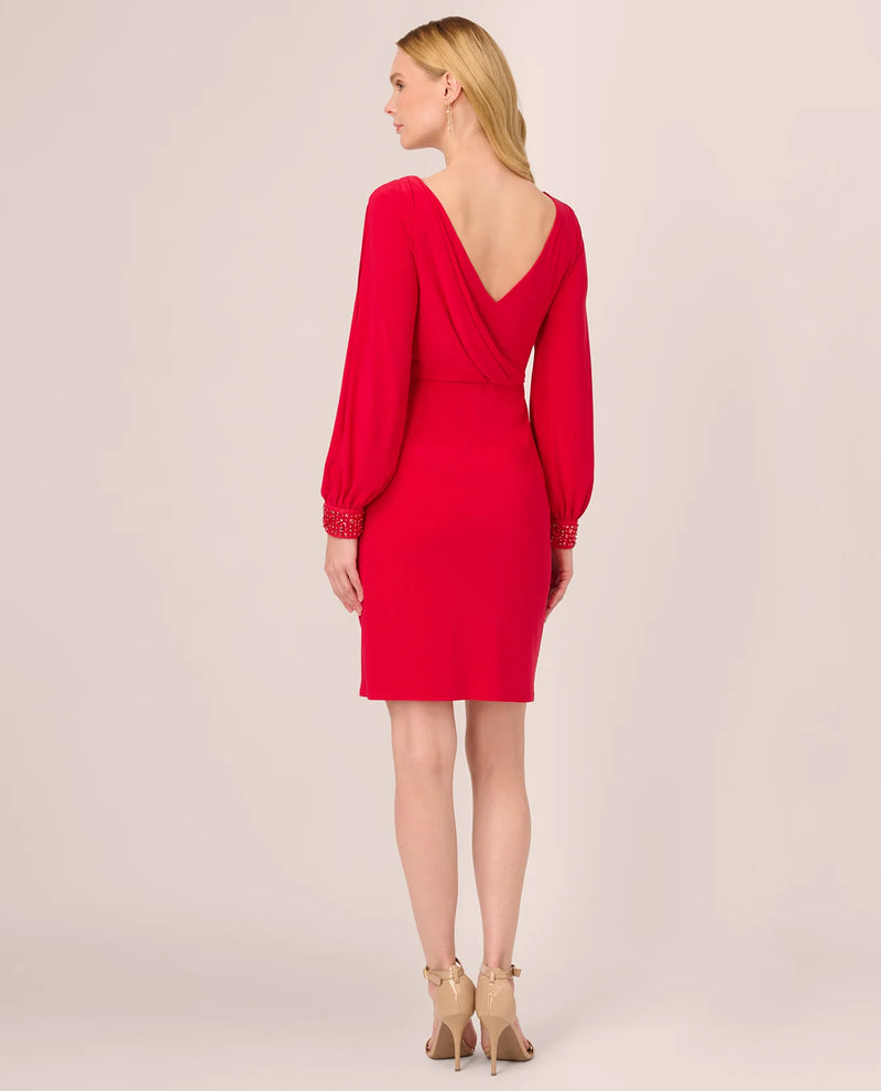 beaded cuff dress Plus
