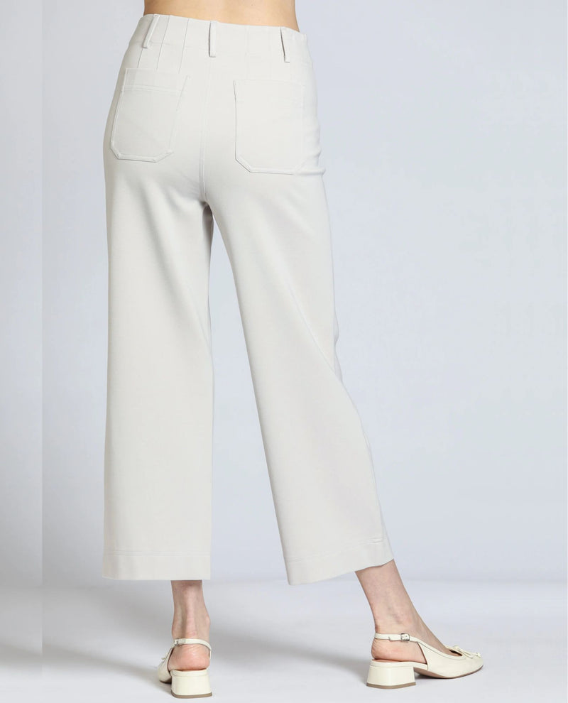 APNY PONTE CROPPED WIDE LEG PANT WITH POCKETS | Ladies No Gap Pants ...